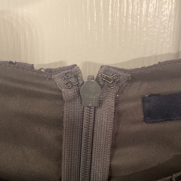 Madewell Gray lace shift dress size 8 - Picture 10 of 12